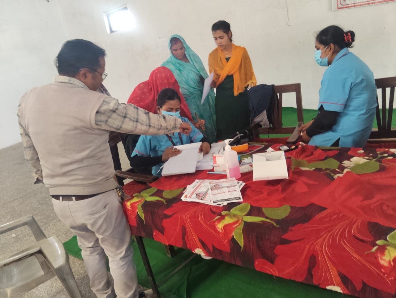 एबीवीपी के युवा पखवाड़ा के तहत निःशुल्क स्वास्थ्य शिविर आयोजित