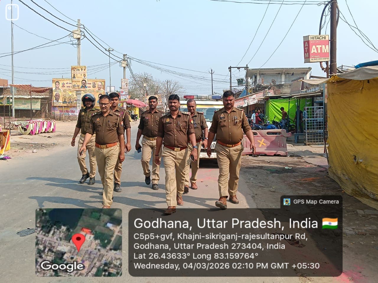 बेलघाट (गोरखपुर)। जनपद गोरखपुर के बेलघाट थाना क्षेत्र में होली पर्व के