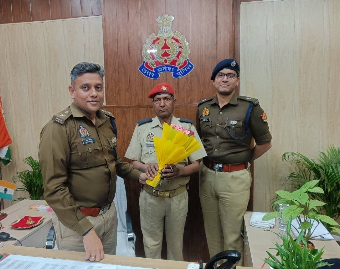 सतर्कता से टली अपहरण की घटना, होमगार्ड विजय प्रताप सिंह को एसएसपी