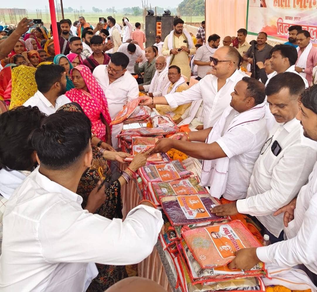 गरीबों की सेवा करना की पुनीत कर्तव्य -शिव प्रताप सिंह गाज़ीपुर कासीमाबाद।