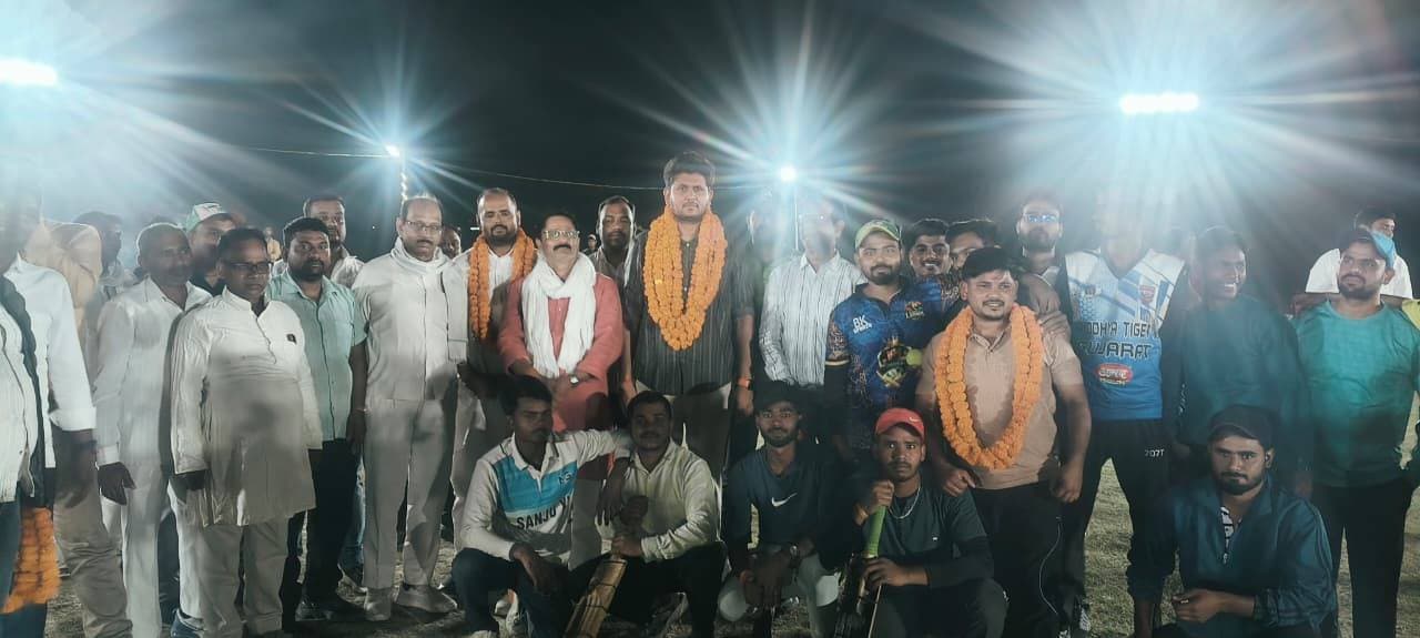 रामसिंहपुर में नाइट क्रिकेट का महाकुंभ सम्पन्न, 14वें संस्करण में 72 टीमों