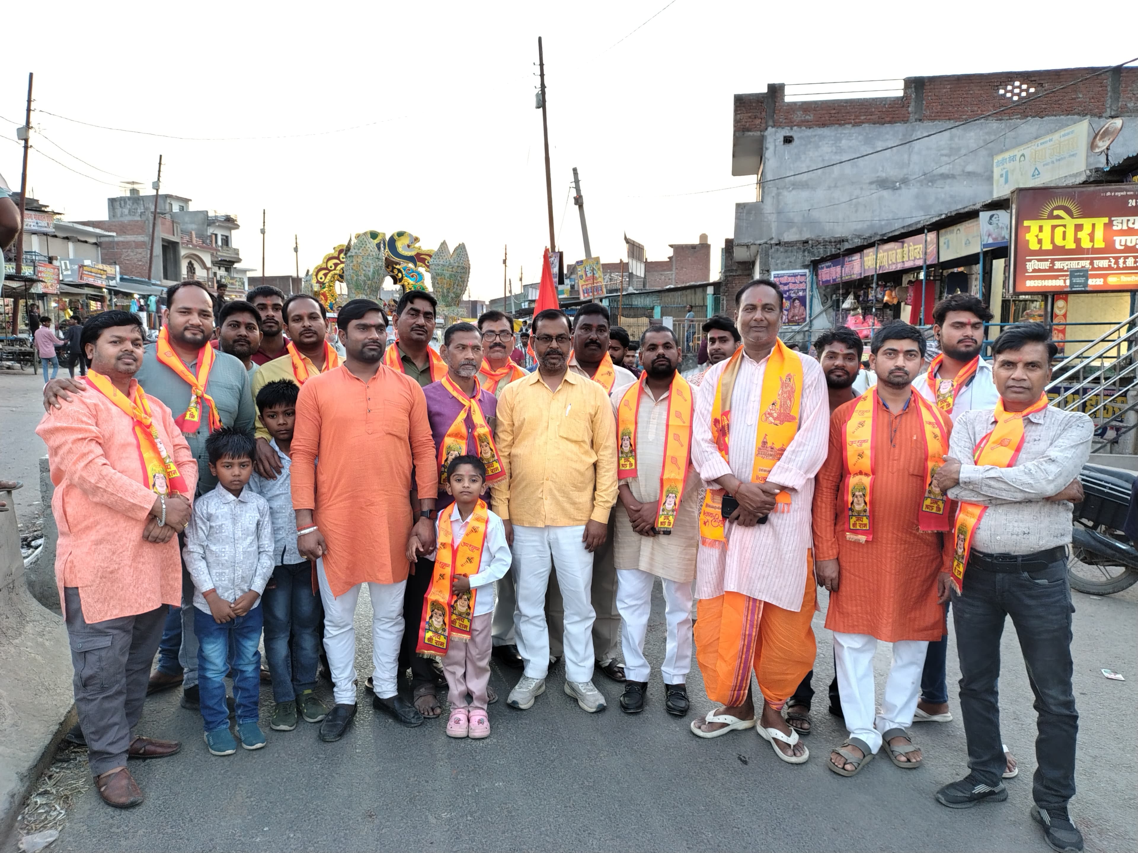 सिकरीगंज में रामनवमी पर निकला भव्य श्रीराम जुलूस, भक्तिमय हुआ पूरा क्षेत्र