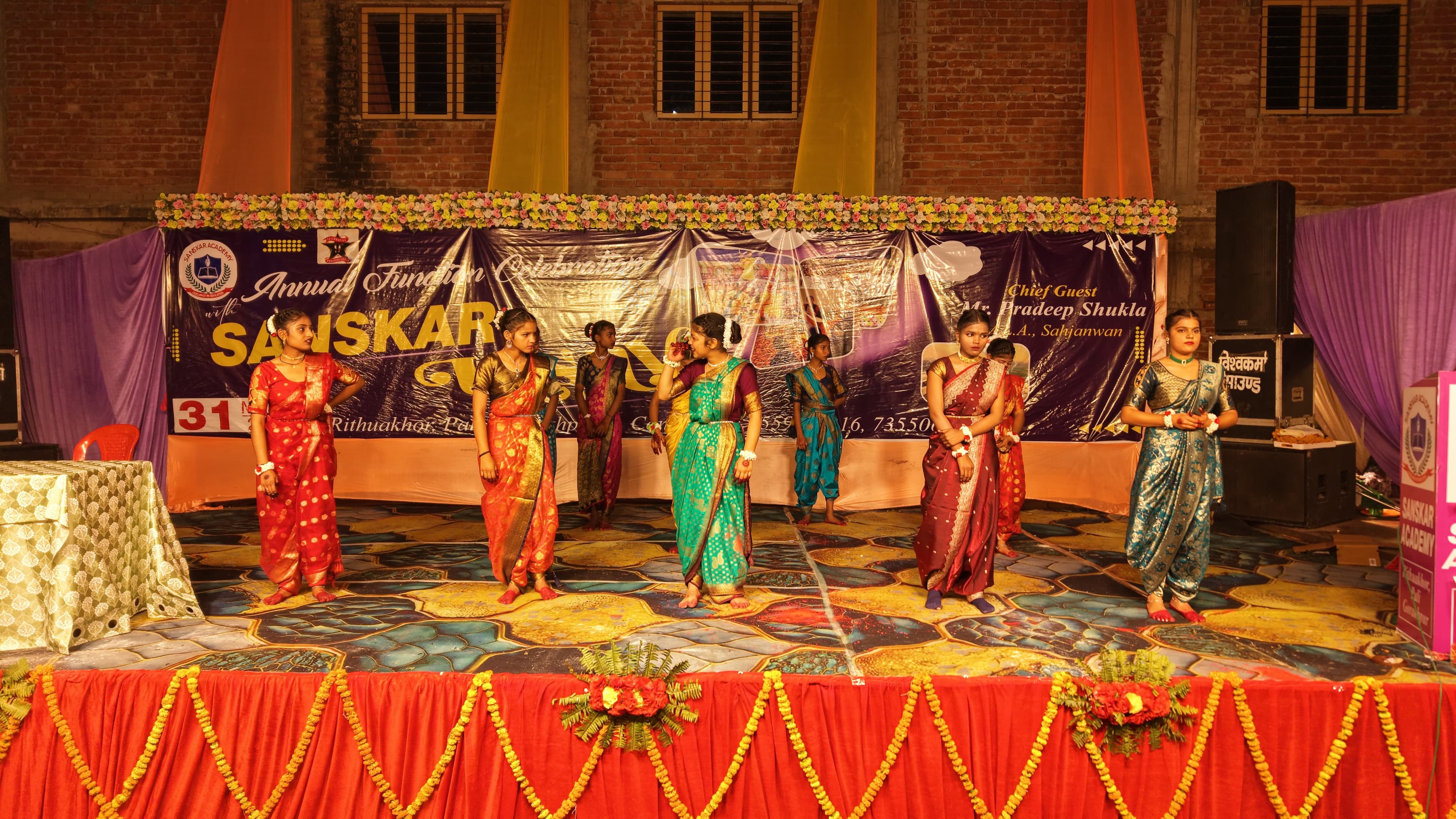 मंच पर चमकी प्रतिभा, तालियों से गूंज उठा रिठुआखोर— “संस्कार उत्सव 2026” बना यादगार