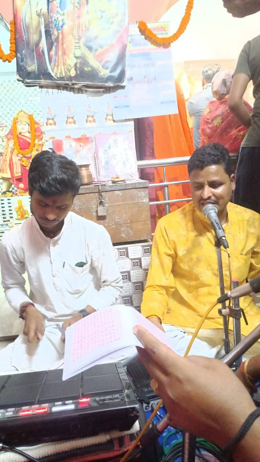 सरदारनगर के बेलहिया हनुमान मंदिर में हर्षोल्लास से मना हनुमान जन्मोत्सव