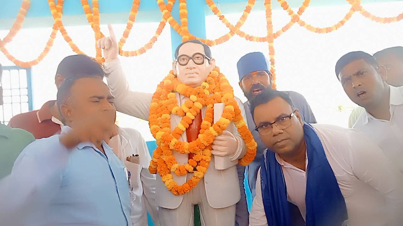 चुप्पेपुर में अंबेडकर की 135वीं जयंती धूमधाम से मनाई गई रिपोर्टर आदित्य