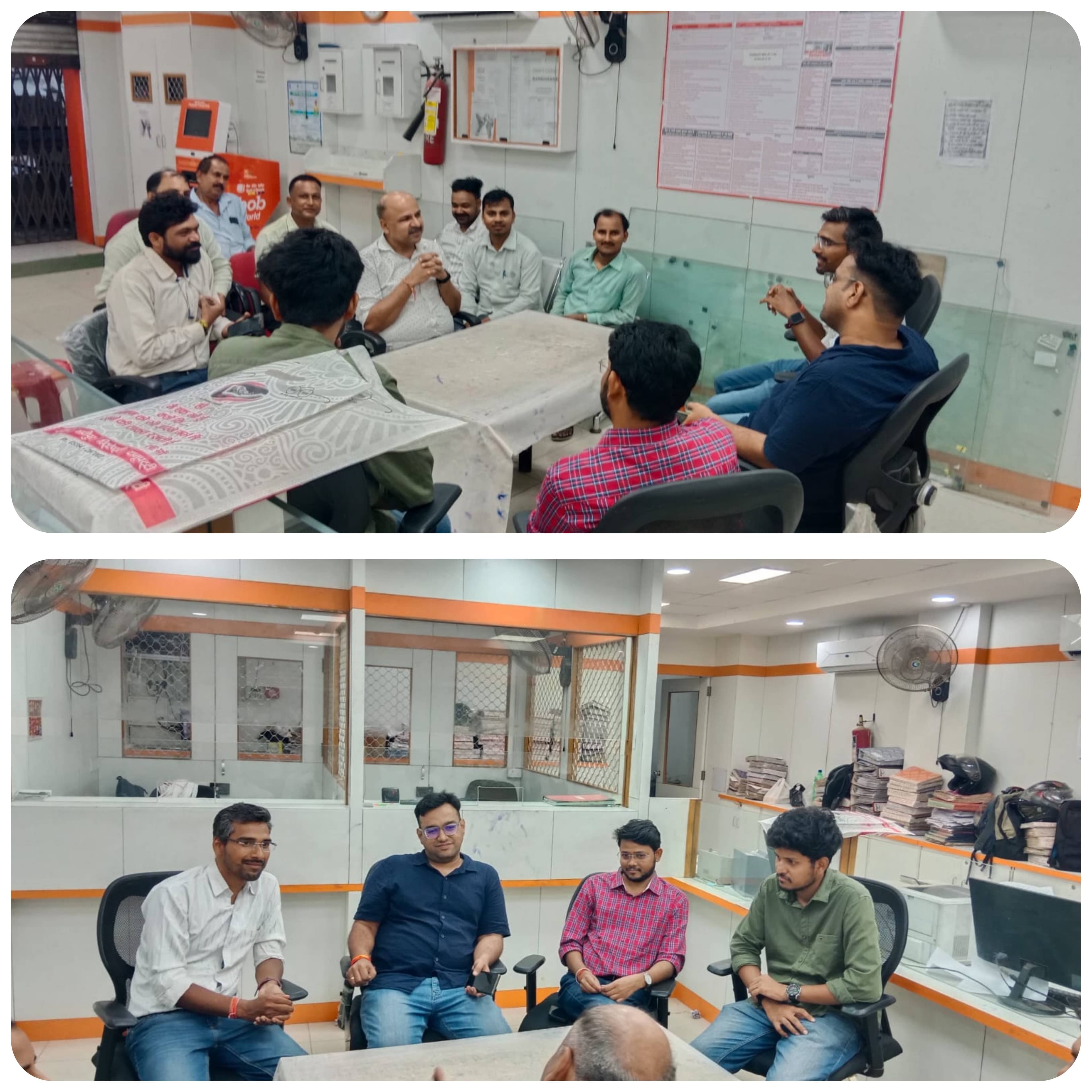 *कादीपुर/सुल्तानपुर*

*बैंक ऑफ़ बड़ौदा कादीपुर शाखा के असिस्टेंट मैनेजर श्री संतोष कुमार पांडेय जी क