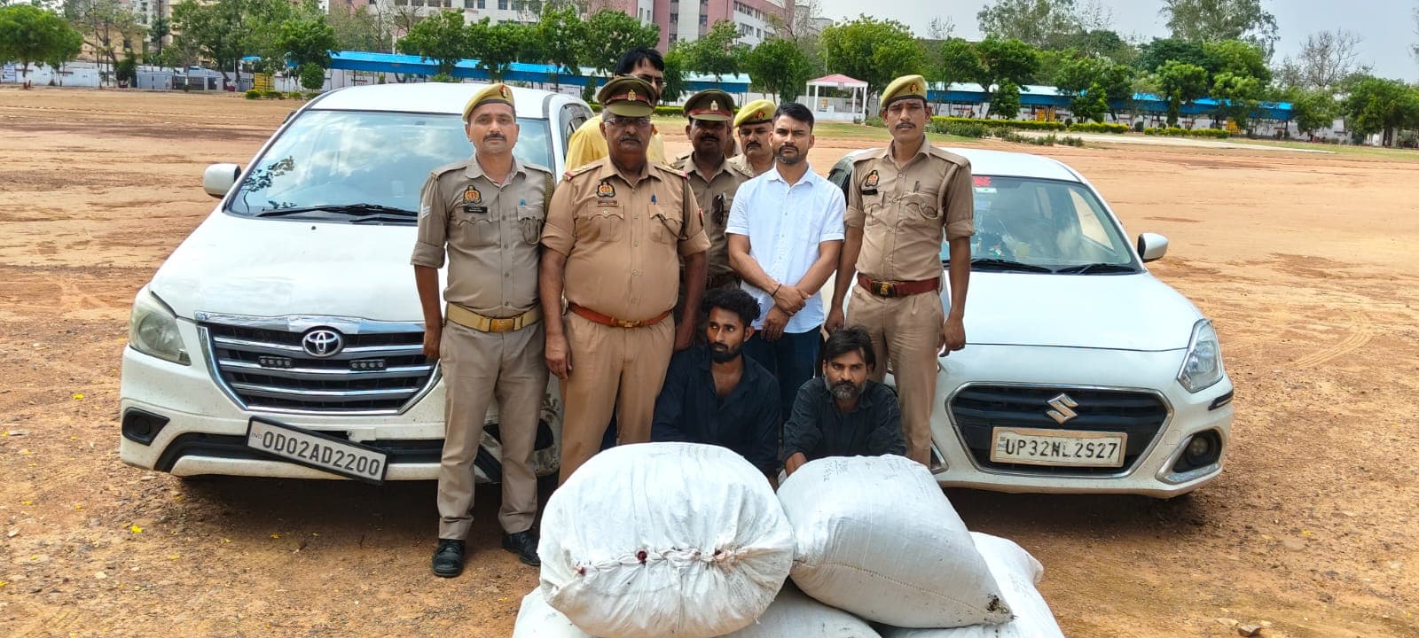 थाना चोपन व एसओजी टीम को मिली बड़ी सफलता,  2 अभियुक्त गिरफ्तार