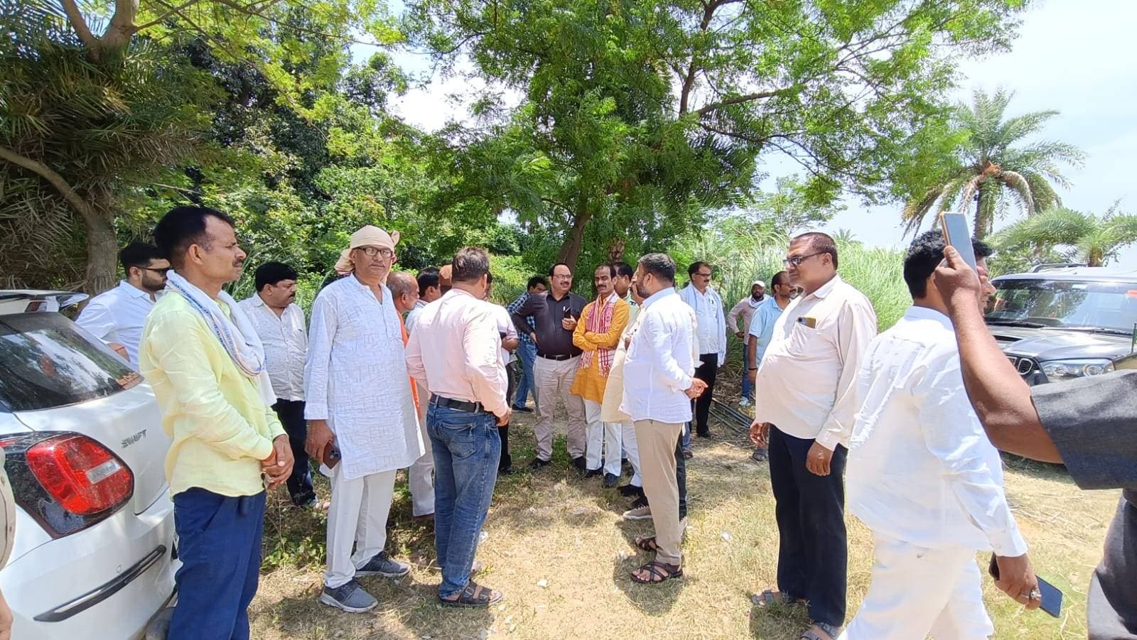 मुख्यमंत्री के सम्भावित आगमन पर गगहा में तैयारियां तेज गगहा गोरखपुर बांसगांव