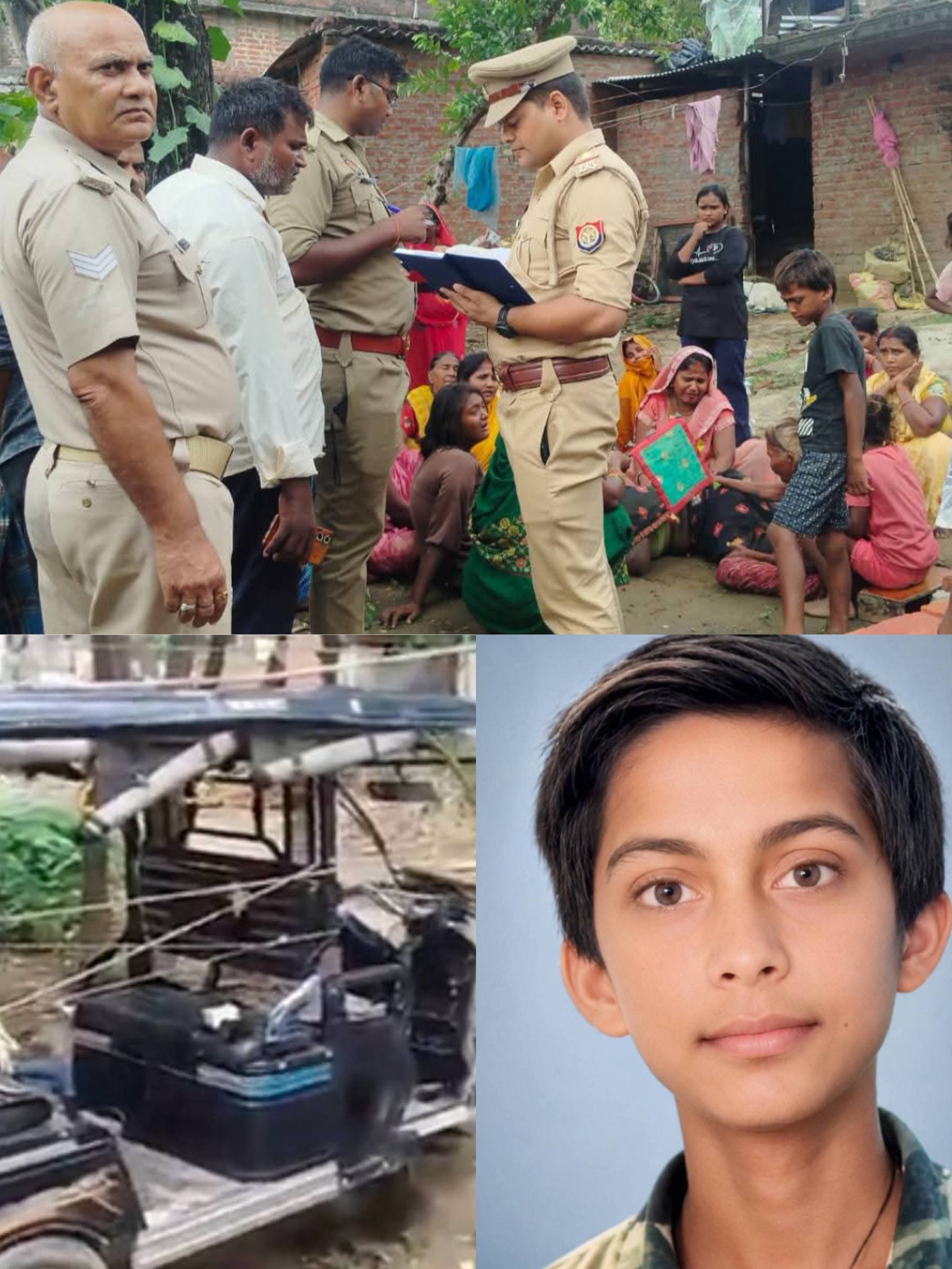 बिजली के पोल में उतरे करंट की चपेट में आने से 16वर्षीय छात्र की मौत