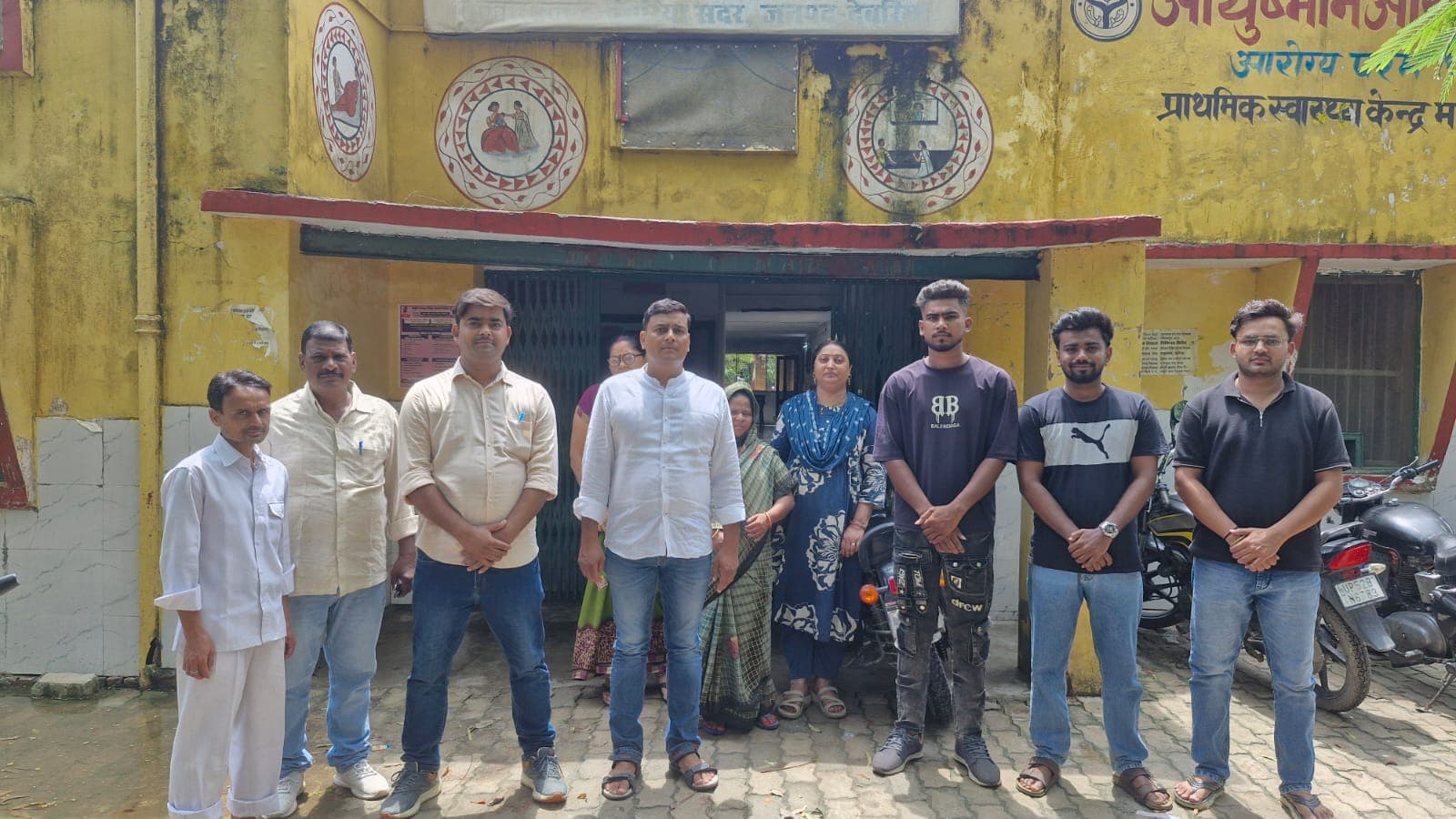 मुख्यमंत्री जन आरोग्य मेले का हुआ सफल आयोजन देवरिया । मझगांवा ।