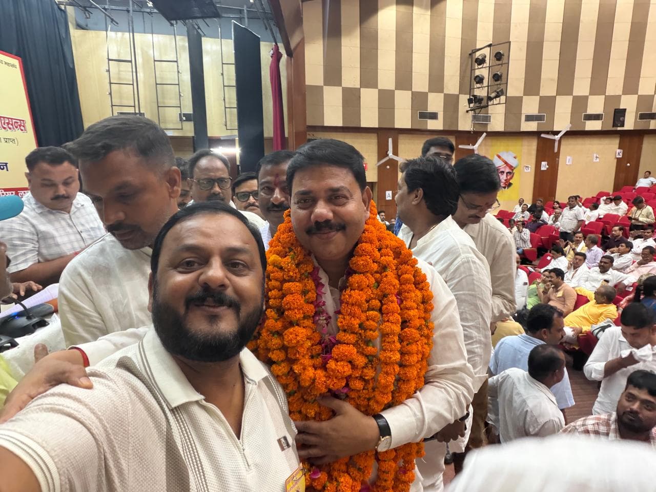 उपेन्द्र मणि त्रिपाठी बने यूपी.एफ.ए.एम.एस.ए. के प्रदेश अध्यक्ष