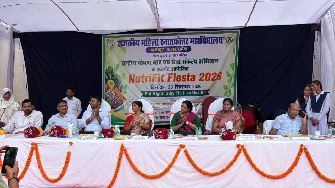मिलेट्स से बने पौष्टिक व्यंजनों ने मोहा मन, छात्राओं ने दिखाई रचनात्मकता
