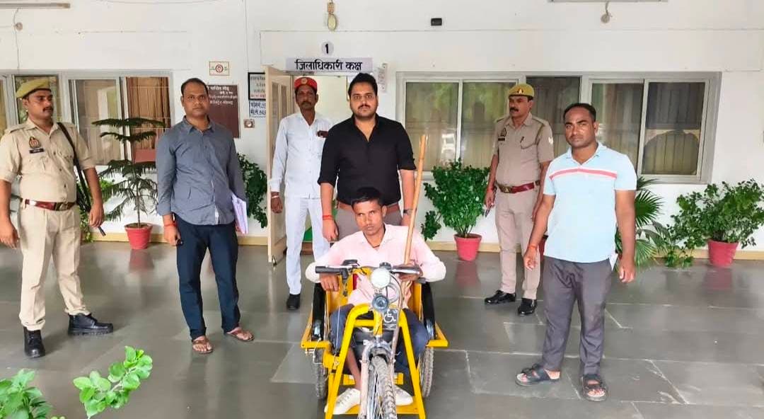 जनसुनवाई में दिव्यांगजन को मिला आत्मनिर्भरता का संबल