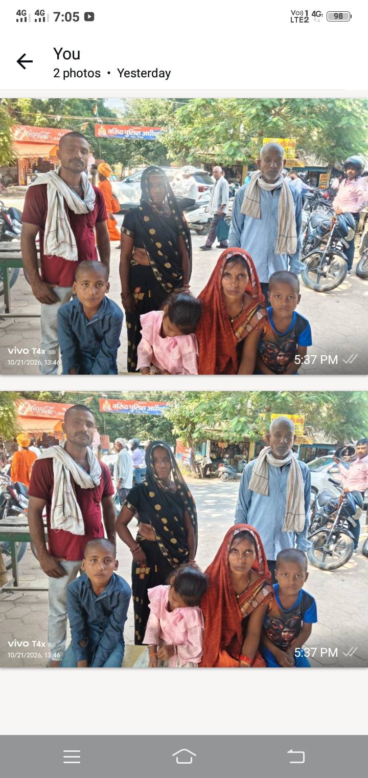 *पेट की आग बुझाने हैदराबाद गया मजदूर घर लौटा शव* पिड़िता ने